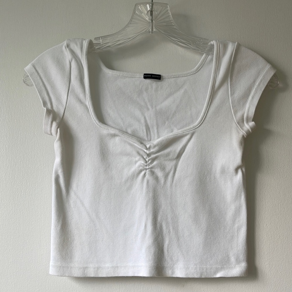 Brandy Melville | White Mable Top